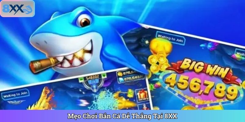 Mẹo chơi bắn cá dễ thắng tại 8XX
