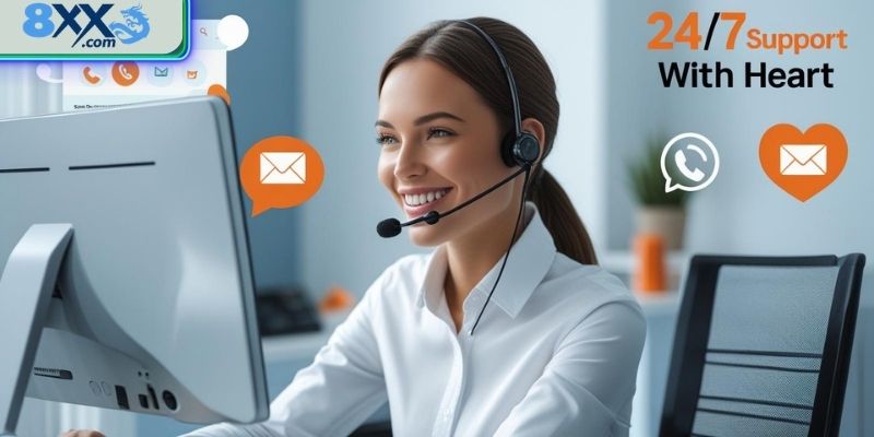 8XX với đội ngũ nhân viên tận tâm, giàu kinh nghiệm